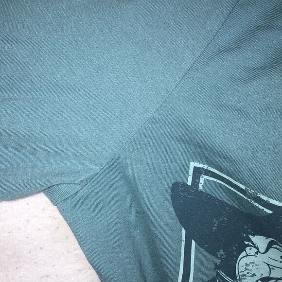 NWOT Womens Med LuLaRoe Distressed Style Graphic LS Shirt - Picture 8 of 8